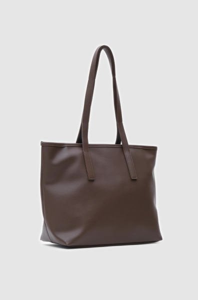 Basic Acı Kahve Omuz Çantası