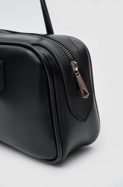 Basic Siyah Vintage Baget Çanta