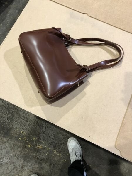 Basic Omuz Çantası Fındık Kabuğu