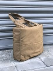 Puf Kumaş Kadın Omuz Çantası Vizon