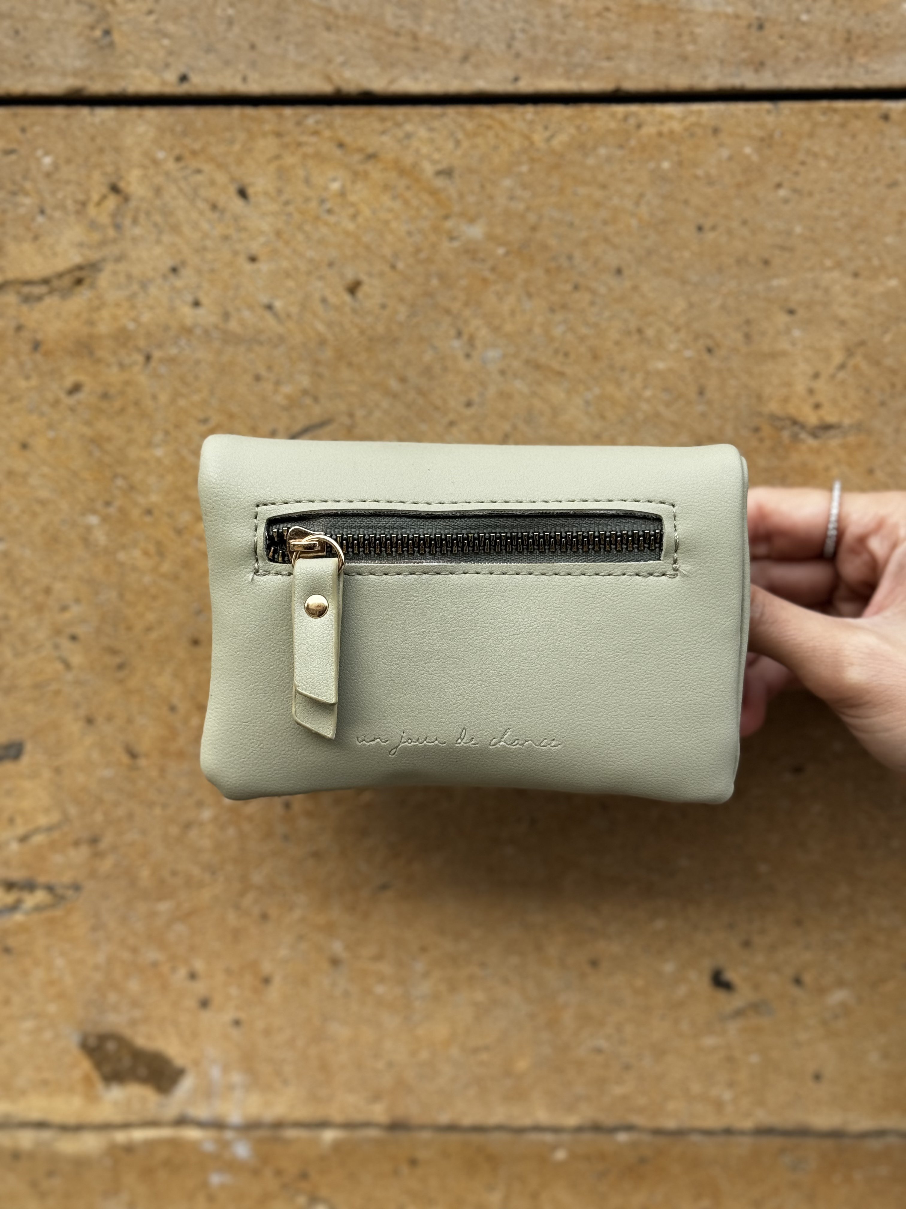 Yumuşak Deri Kadın Cüzdanı Yeşil