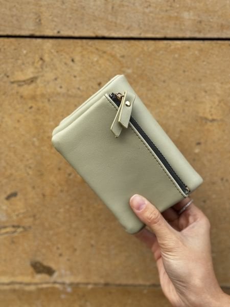 Yumuşak Deri Kadın Cüzdanı Yeşil