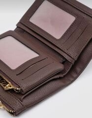 Çok Gözlü Kadın Cüzdanı Acıkahve