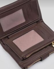 Çok Gözlü Kadın Cüzdanı Acıkahve