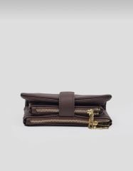 Çok Gözlü Kadın Cüzdanı Acıkahve