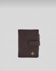 Çok Gözlü Kadın Cüzdanı Acıkahve