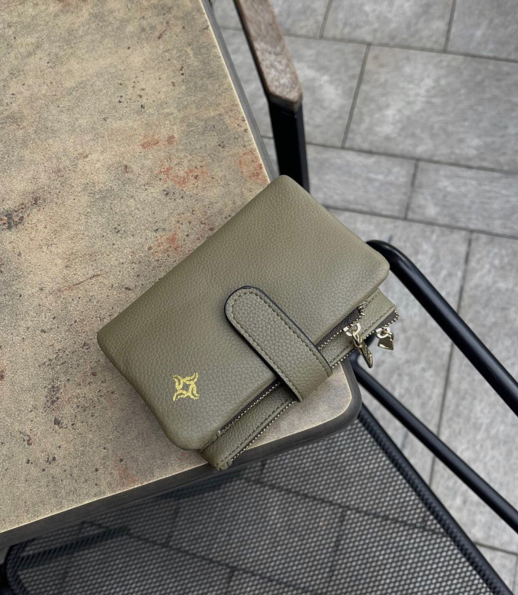 Çok Gözlü Kadın Cüzdanı Yeşil