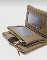 Çok Gözlü Kadın Cüzdanı Yeşil