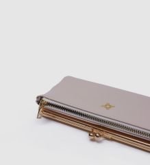 Nostalji Kadın Cüzdanı Krem