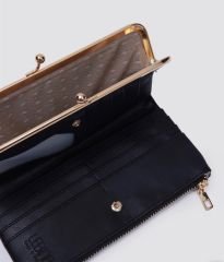 Nostalji Kadın Cüzdanı Siyah