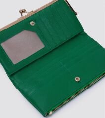 Nostalji Kadın Cüzdanı Yeşil