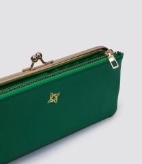 Nostalji Kadın Cüzdanı Yeşil