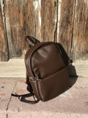 Su Geçirmez Kadın Sırt Çantası Acıkahve