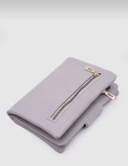 Çok Kullanışlı Kadın Cüzdanı Gri