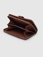 Kartlık Detaylı Kadın Cüzdanı Taba