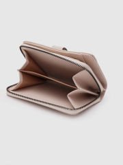 Kartlık Detaylı Kadın Cüzdanı Krem