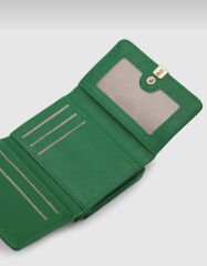 İncili Kadın Cüzdanı Yeşil