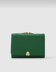 İncili Kadın Cüzdanı Yeşil