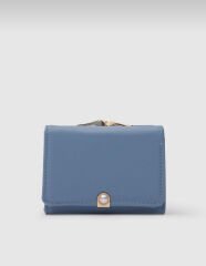 İncili Kadın Cüzdanı Mavi