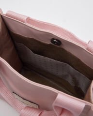 Saten Kumaş Kadın Omuz Çantası Pembe