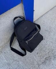 Su Geçirmez Sünger Destekli Sırt Çantası Siyah