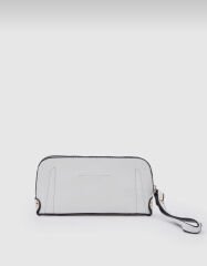 Bilek Askılı Portföy Cüzdan Beyaz