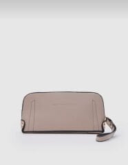 Bilek Askılı Portföy Cüzdan Bej