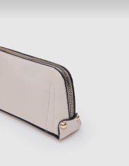 Bilek Askılı Portföy Cüzdan Krem