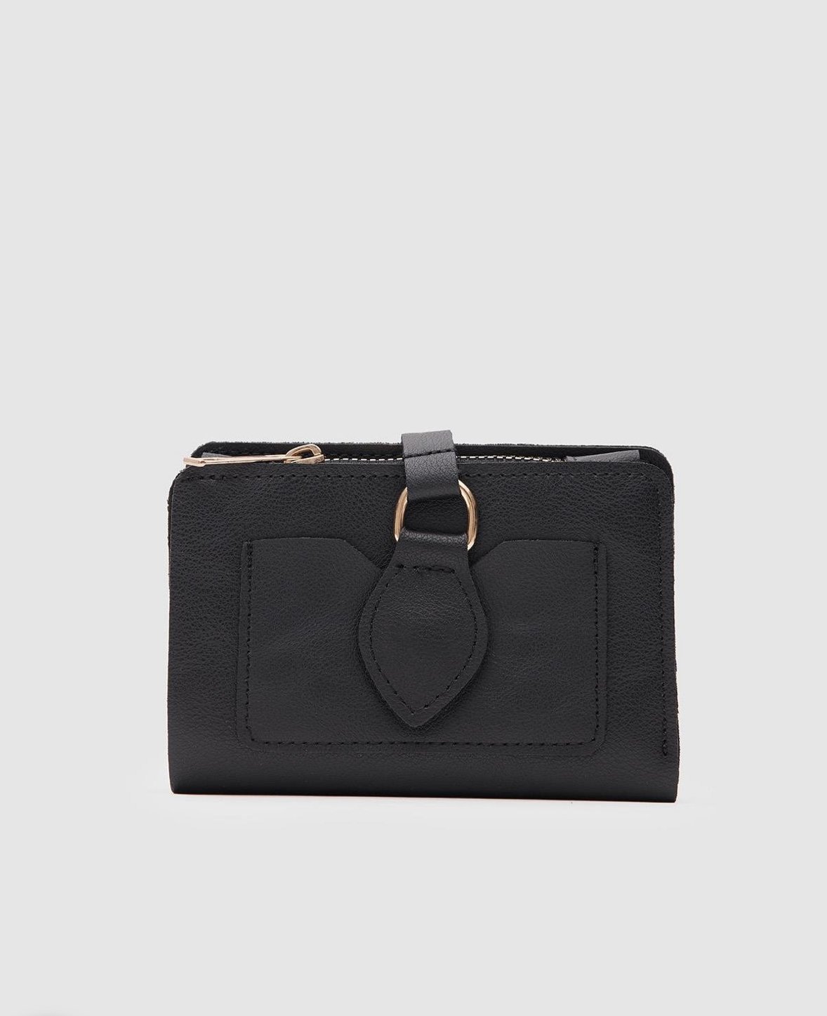 Tokalı Kadın Cüzdanı Siyah