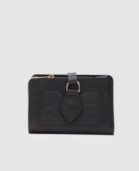 Tokalı Kadın Cüzdanı Siyah