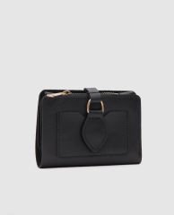 Tokalı Kadın Cüzdanı Siyah