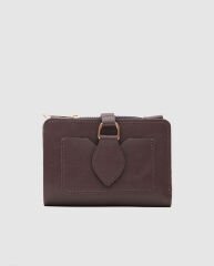 Tokalı Kadın Cüzdanı Kahverengi