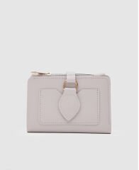 Tokalı Kadın Cüzdanı Gri