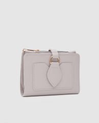 Tokalı Kadın Cüzdanı Gri