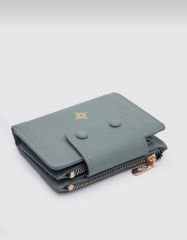 Yumuşak Deri Kadın Cüzdanı Yeşil