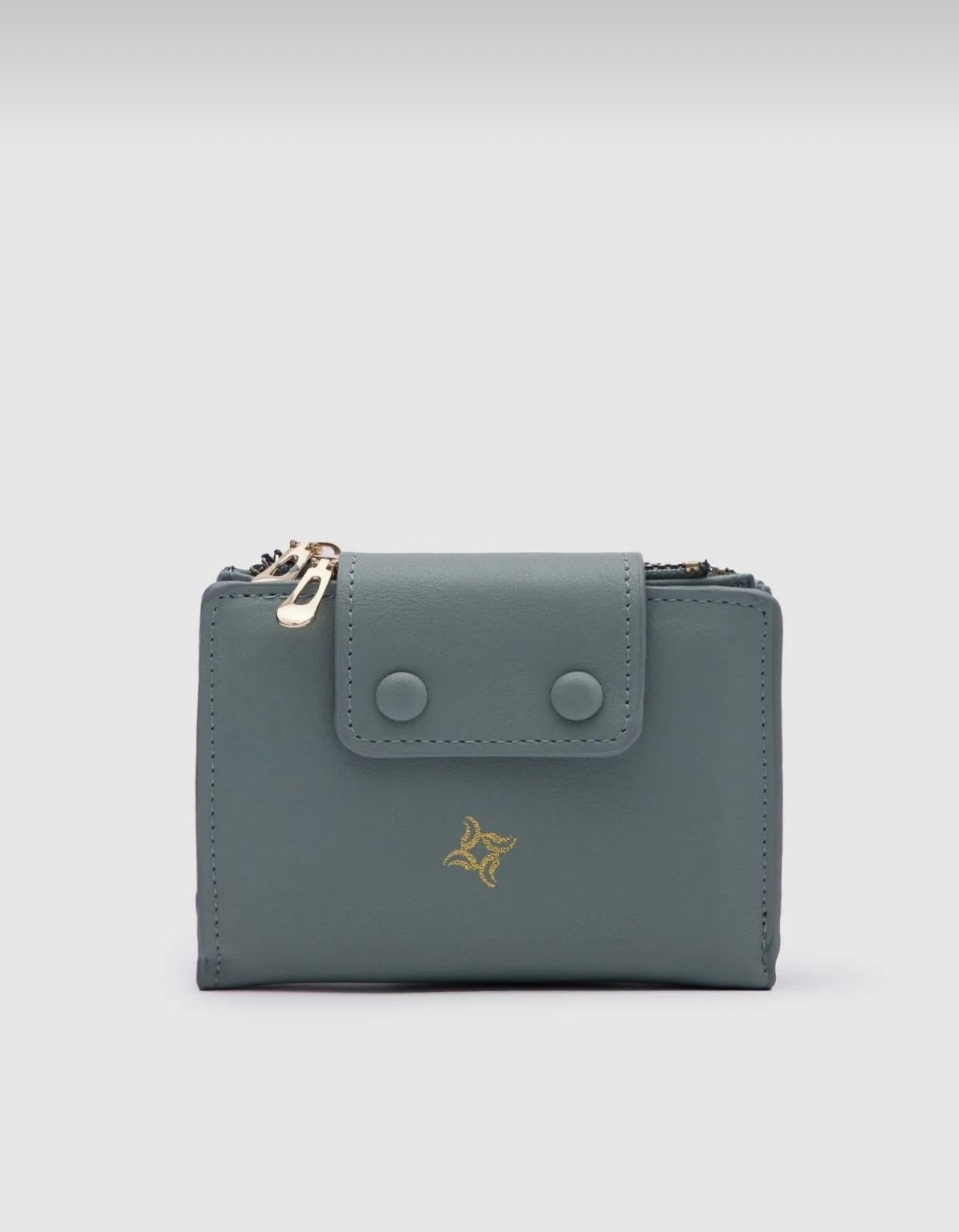 Yumuşak Deri Kadın Cüzdanı Yeşil