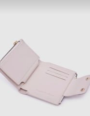 Yumuşak Deri Kadın Cüzdanı Krem