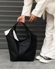 Deri Salaş Omuz Çantası