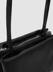 Nostalji Baget Çanta Siyah