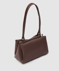 Nostalji Baget Çanta Kahverengi