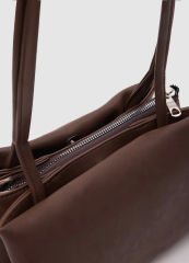 Nostalji Baget Çanta Kahverengi