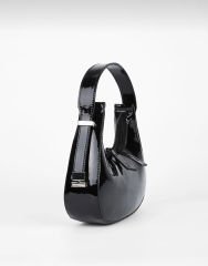 Cherry Bag Özel Askı Detaylı Kadın Çanta Siyah