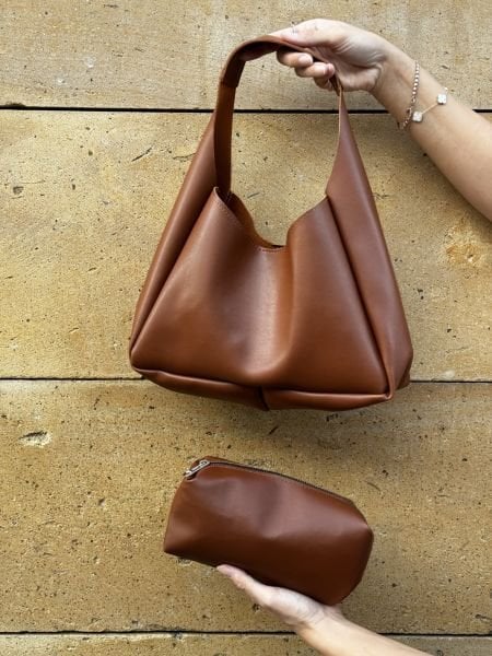 Vienna Yavrulu Taba Omuz Çantası