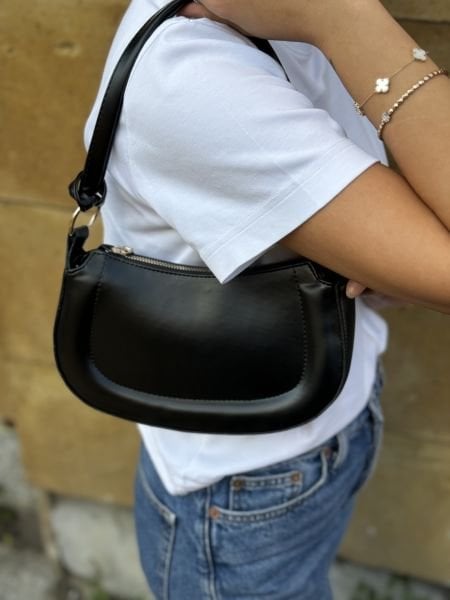 Ottawa Siyah Baget Çanta