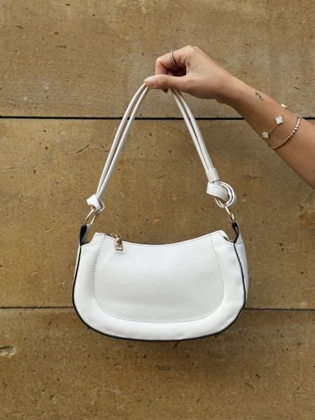 Ottawa Beyaz Baget Çanta