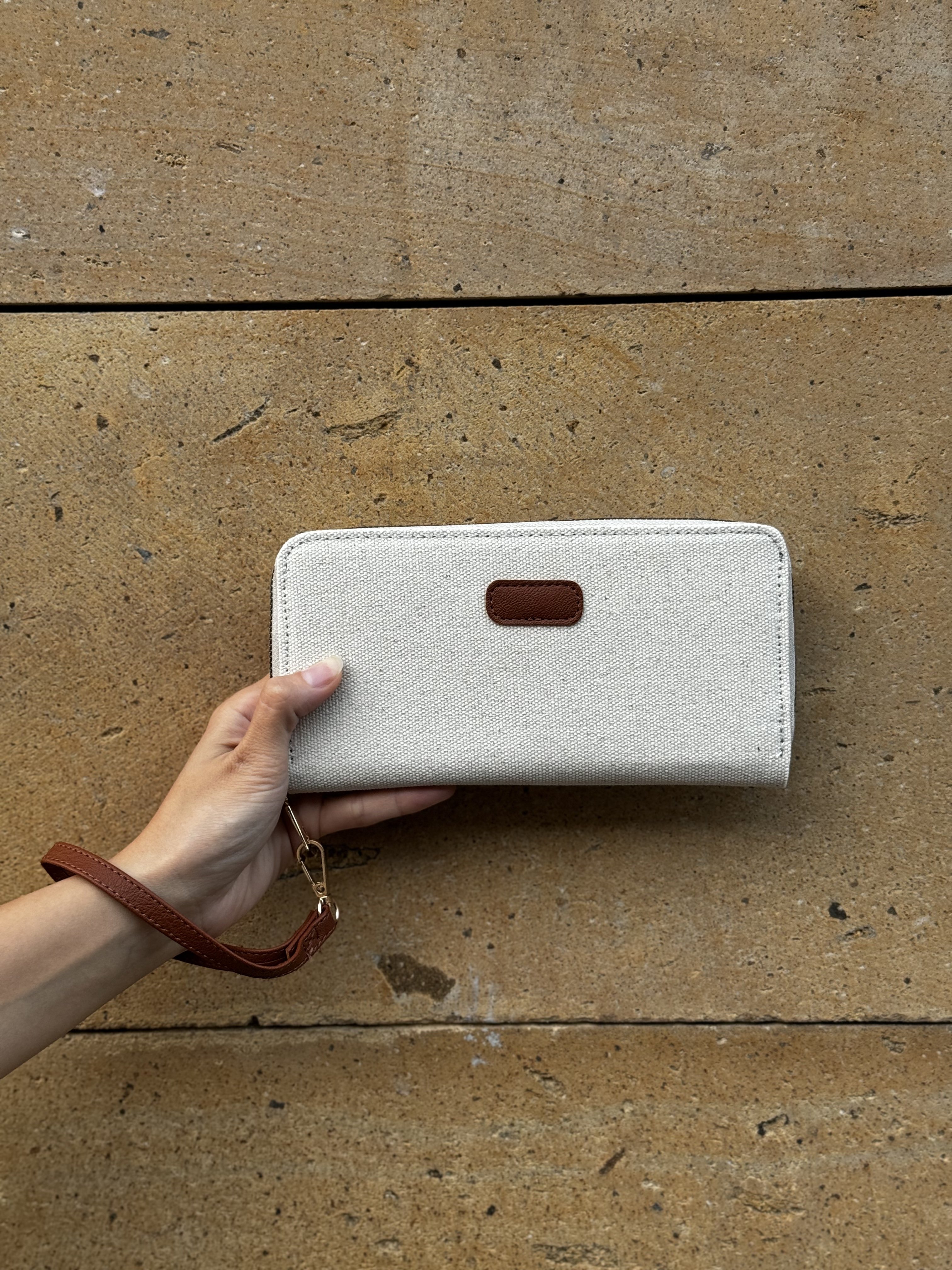 Santiago Kanvas Kumaş Cüzdan