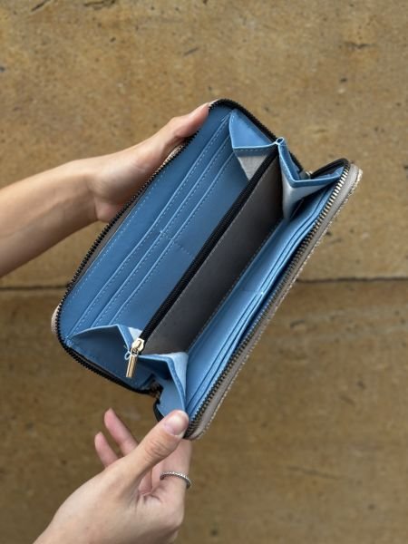 Santiago Kanvas Kumaş Cüzdan