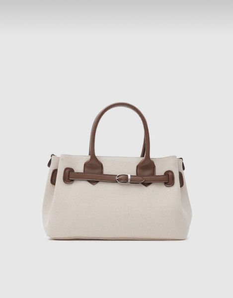 Luanda Kanvas Taba Omuz Çantası