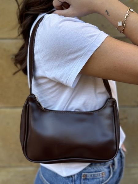 Lisbon Baget Çanta Acıkahve