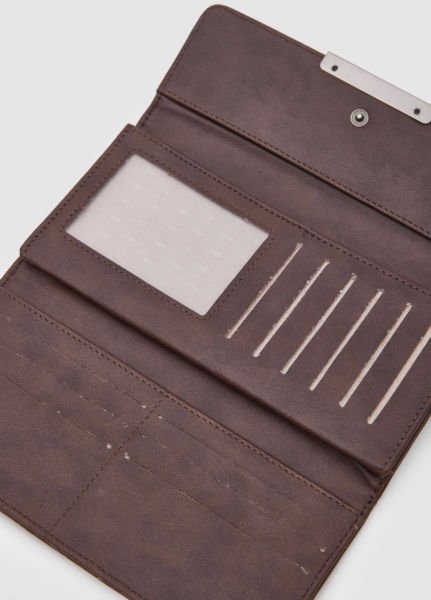 Püsküllü Portföy Kahverengi Cüzdan